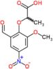 2-(2-formyl-6-methoxy-4-nitrophenoxy)propanoic acid