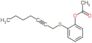 2-(hept-2-yn-1-ylsulfanyl)phenyl acetate