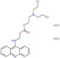 2-[bis(2-chloroethyl)amino]ethyl N-acridin-9-yl-beta-alaninate dihydrochloride