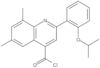 6,8-Dimethyl-2-[2-(1-methylethoxy)phenyl]-4-chinolincarbonylchlorid