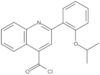 2-[2-(1-Methylethoxy)phenyl]-4-quinolinecarbonyl chloride