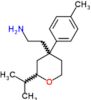 2-[2-(1-methylethyl)-4-(4-methylphenyl)tetrahydro-2H-pyran-4-yl]ethanamine