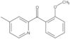 Methanone, (2-methoxyphenyl)(4-methyl-2-pyridinyl)-