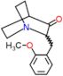 2-(2-methoxybenzyl)-1-azabicyclo[2.2.2]octan-3-one