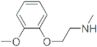 2-(2-Methoxyphenoxy)-N-methylethylamine