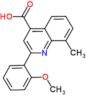 2-(2-methoxyphenyl)-8-methylquinoline-4-carboxylic acid