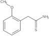 2-Methoxybenzeneethanethioamide