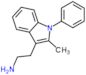 2-(2-methyl-1-phenyl-1H-indol-3-yl)ethanamine