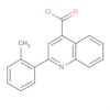 4-Quinolinecarbonyl chloride, 2-(2-methylphenyl)-