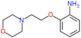 2-(2-morpholin-4-ylethoxy)aniline