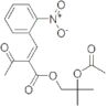 2-(2-Nitrobenzylidene)-3-oxobutanoic Acid, 2-Acetoxy-2-methylpropyl Ester