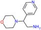 2-morpholino-2-(4-pyridyl)ethanamine