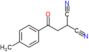 2-[2-oxo-2-(p-tolyl)ethyl]propanedinitrile
