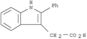 1H-Indole-3-aceticacid, 2-phenyl-