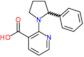 2-(2-phenylpyrrolidin-1-yl)pyridine-3-carboxylic acid