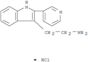 2-(2-pyridin-3-yl-1H-indol-3-yl)ethanaminium