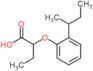 2-[2-(1-methylpropyl)phenoxy]butanoic acid