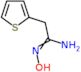 N'-hydroxy-2-thiophen-2-ylethanimidamide