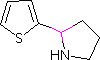 2-(thiophen-2-yl)pyrrolidine