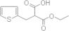 ethyl 2-carboxy-3-(2-thienyl)propionate