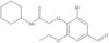 2-(2-Bromo-6-ethoxy-4-formylphenoxy)-N-cyclohexylacetamide