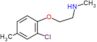 2-(2-chloro-4-methyl-phenoxy)-N-methyl-ethanamine