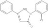 2-(2-Chlorophenyl)-1,2-dihydro-5-phenyl-3H-pyrazol-3-one