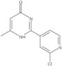 2-(2-Chloro-4-pyridinyl)-6-methyl-4(3H)-pyrimidinone