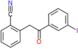 2-[2-(3-iodophenyl)-2-oxo-ethyl]benzonitrile