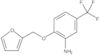 2-(2-Furanylmethoxy)-5-(trifluoromethyl)benzenamine