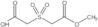 1-Methyl 2-[(carboxymethyl)sulfonyl]acetate