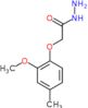 2-(2-methoxy-4-methylphenoxy)acetohydrazide