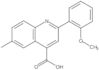 2-(2-Methoxyphenyl)-6-methyl-4-quinolinecarboxylic acid