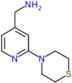 1-(2-thiomorpholin-4-ylpyridin-4-yl)methanamine