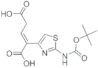 2-(2-tert-Butoxycarbonylaminothiazol-4-yl)-2-pentenedioic acid