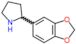 2-(1,3-benzodioxol-5-yl)pyrrolidine