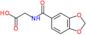 [(1,3-benzodioxol-5-ylcarbonyl)amino]acetate