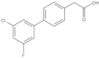 3′-Chloro-5′-fluoro[1,1′-biphenyl]-4-acetic acid