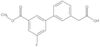 3′-Fluoro-5′-(methoxycarbonyl)[1,1′-biphenyl]-3-acetic acid