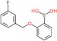 {2-[(3-fluorobenzyl)oxy]phenyl}boronic acid