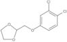 1,3-Dioxolane, 2-[(3,4-dichlorophenoxy)methyl]-