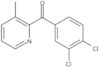 (3,4-Diclorofenil)(3-metil-2-piridinil)metanona