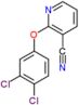 2-(3,4-dichlorophenoxy)pyridine-3-carbonitrile