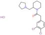 2-(3,4-Dichlorophenyl)-1-[2-(1-pyrrolidinylmethyl)-1-piperidinyl]ethanone