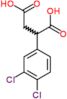 2-(3,4-dichlorophenyl)butanedioic acid