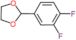 2-(3,4-difluorophenyl)-1,3-dioxolane