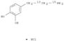 1,2-Benzenediol,4-[2-(amino-15N)ethyl-2-13C]-, hydrochloride (9CI)