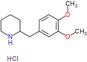 2-(3,4-dimethoxybenzyl)piperidine hydrochloride