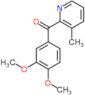 (3,4-dimethoxyphenyl)(3-methylpyridin-2-yl)methanone