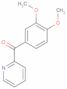 (3,4-Dimethoxyphenyl)-2-pyridinylmethanone